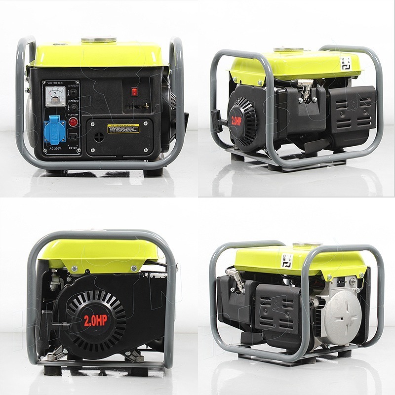 Factory 800w-Gasoline-Generator 120v Gasoline Generators 1 Kw1kva 650w 800w Small Portable Gasoline Generator