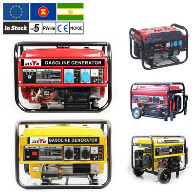 China Mini 3kw 3kva Air Cooling Petrol Household Benzin Electric Power Gasoline Generators 3000w