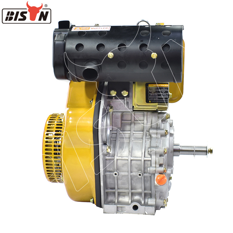 BISON 192F 4 Stroke Single Cylinder Diesel 10 Hp China 500cc Water Pump Engine