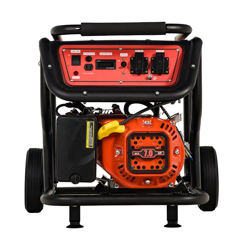 Bison Power Maker 110V Manual Start 1 Phrase 3Kw 3Kva 7Hp 50Hz High Powered Gasoline Generator For Sale