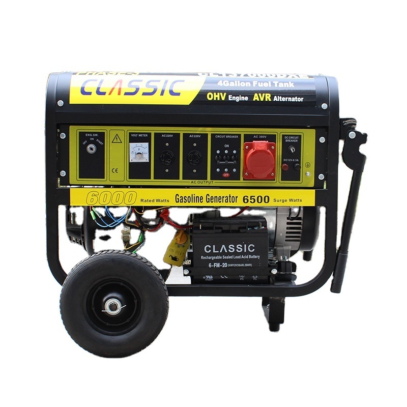 BISON Factory Directly Whole Sale Portable  10kva Jet Power Electric 450 Watt Welder Gasoline Generator