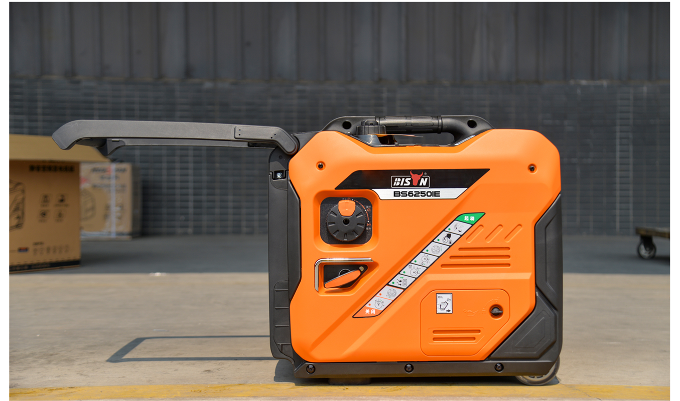 Bison Factory Supplier Gasoline Engine 5Kw 5Kva 5000W Portable Emergency Gas Gasoline Inverter Generator