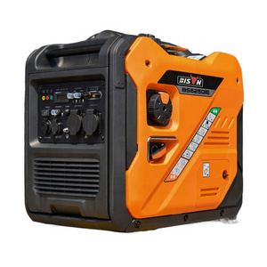 Bison Factory Supplier Gasoline Engine 5Kw 5Kva 5000W Portable Emergency Gas Gasoline Inverter Generator