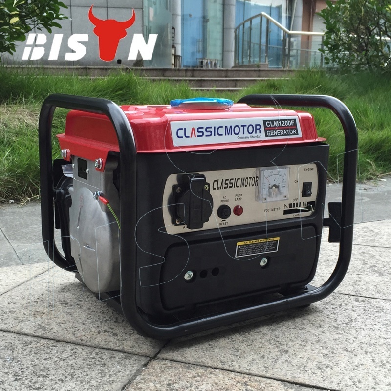 Bison Supplier 750 Watt 850W 900W 240V Ac Single Phase Remote Start Gasoline Generator