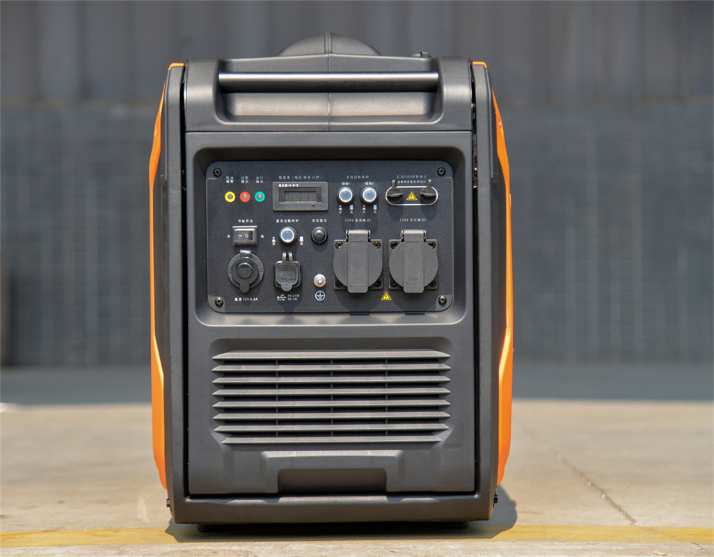 Bison 5Kw 5Kva 5000W Low Fuel Consumption Portable Gasoline Gas Dual Fuel Inverter Generator