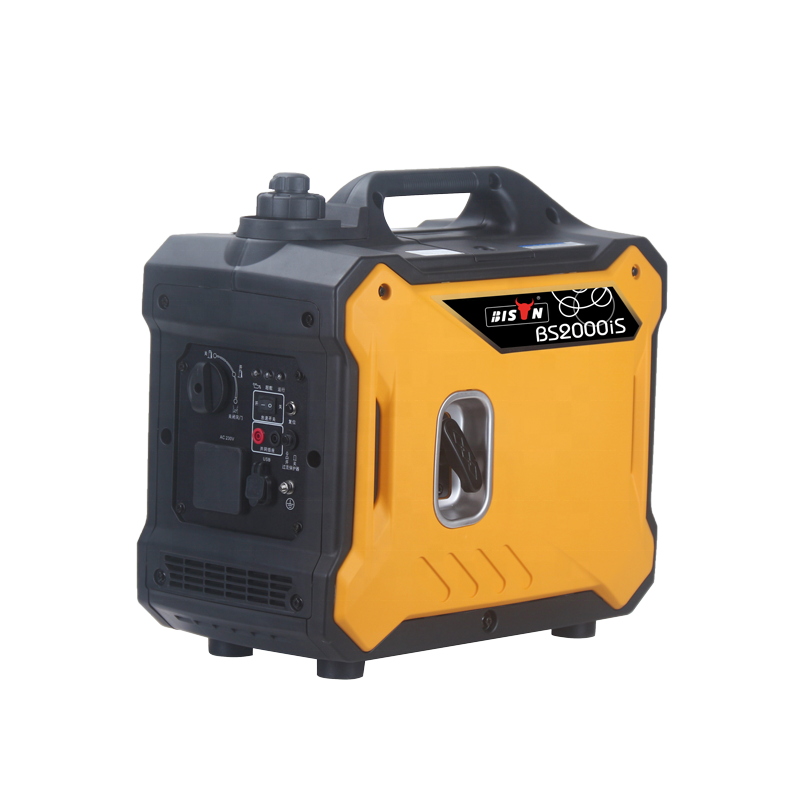 Bison Factory Price Dual Fuel Gas And Petrol 2Kw 2Kva 2000W Portable Inverter Generator