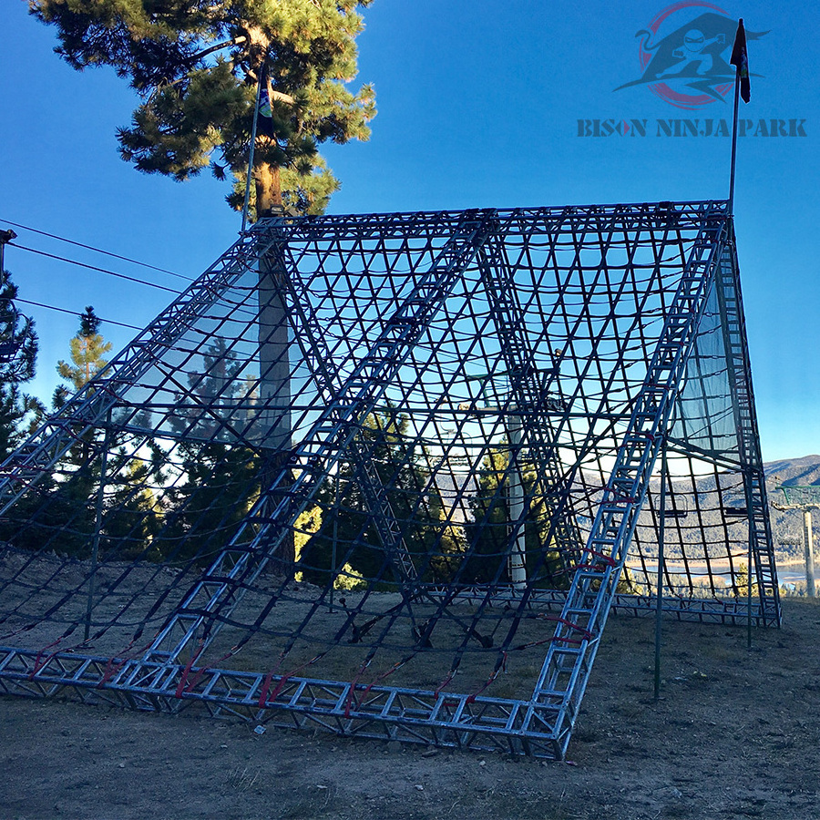 Thomas Aluminum Truss Pyramid Monkey Bar Adult Obstacle Course Race