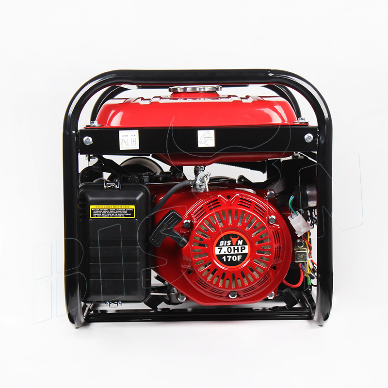 BISON China 2-3KW Portable Air-Cooled Electric Portable Household Gasoline Generator