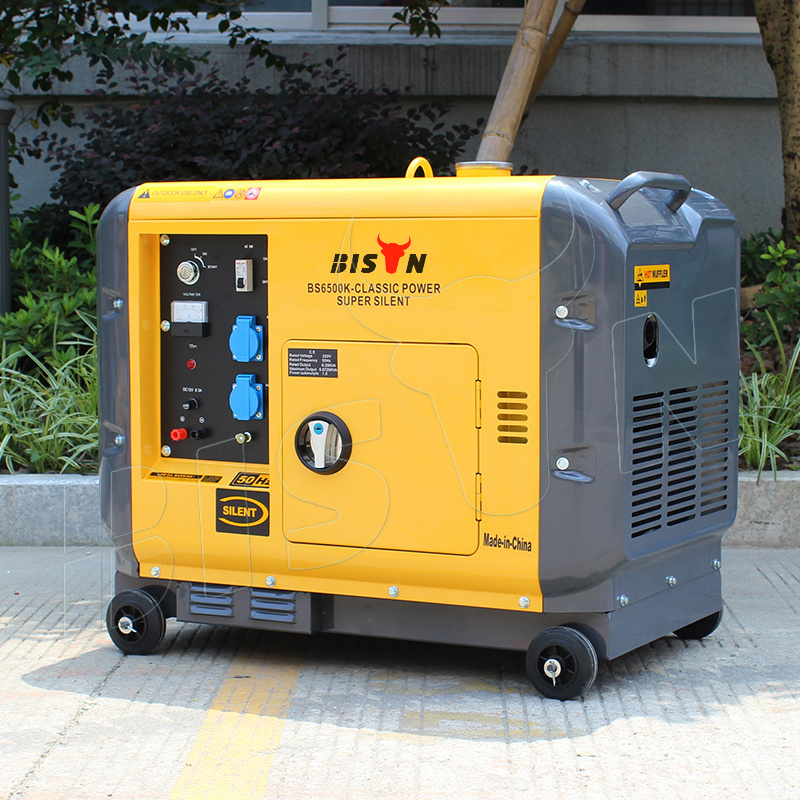 BISON(CHINA) 5 Kw Silent Generator 5Kw 48V Diesel Dc Generator 5000 Watts