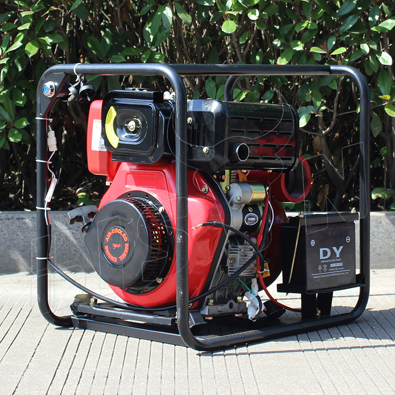 Diesel Driven Fire Extinguisher Pump Portable Fire Fighting Water Pump