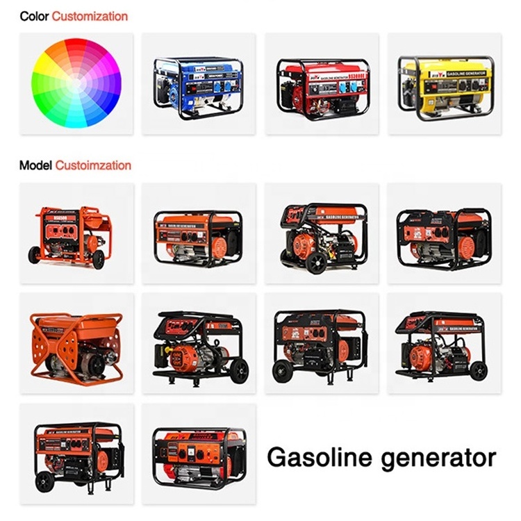 et950 650 watt 750 watt 2 stroke petrol gasoline power generator for home