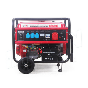 Bison 5kw 5kva 5000w Portable Key Start Ohv  Petrol Engine Power Gasoline Generator