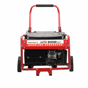 Bison 120V/220V Power Generation Equipment 3kw 3kva 3000w Manual Start Gasoline Powered Generator