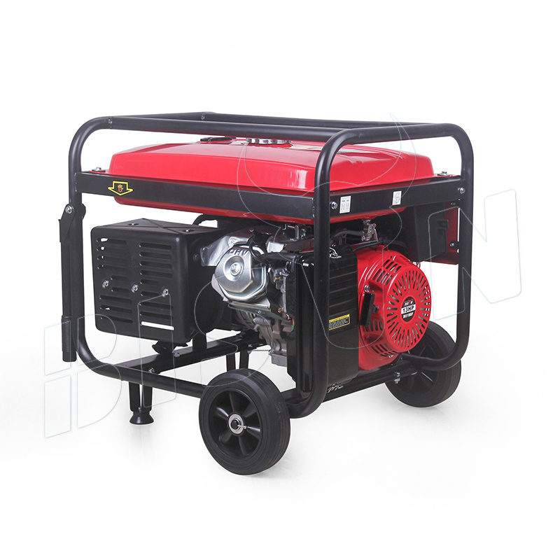 Bison 5kw 5kva 5000w Portable Key Start Ohv  Petrol Engine Power Gasoline Generator