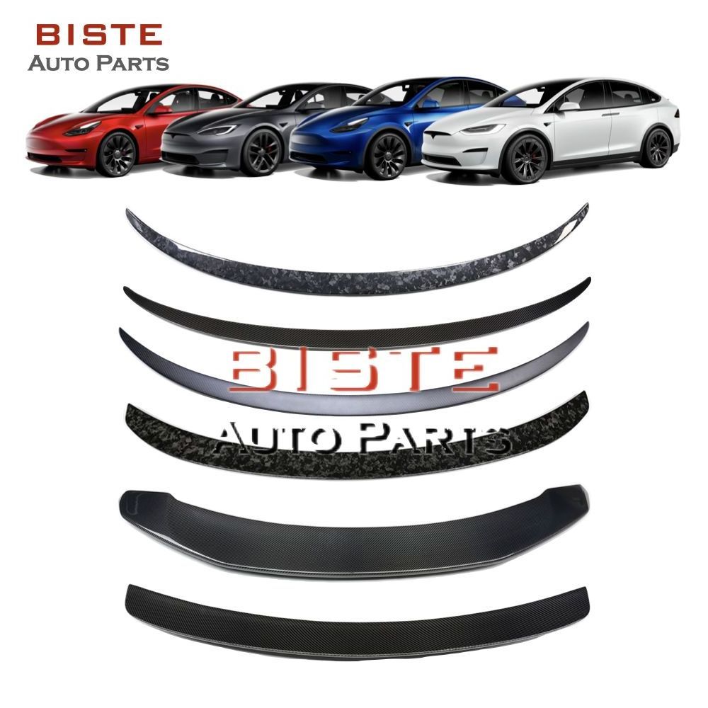 Auto spare parts Body parts Carbon fiber replacement parts, carbon fiber patches, auto modification parts For Tesla model 3 Y S