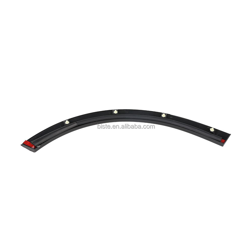 BISTE Parts for Tesla Model X Left Rear Wheel Eyebrow Arch Door Cladding Molding - 1045890-00-E