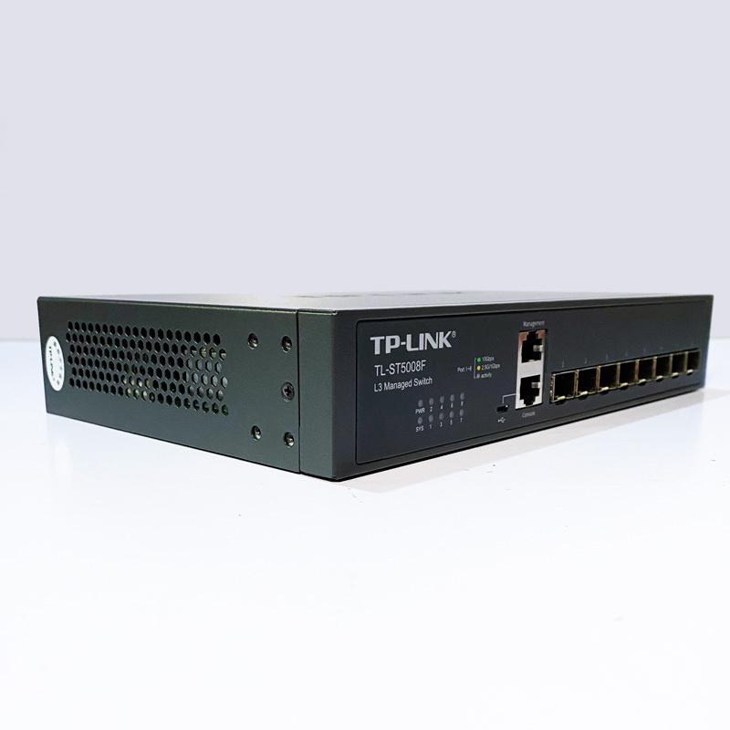 TP-link TL-ST5008F 10000Mbps switch 10 Gigabit optical port SFP switch network management