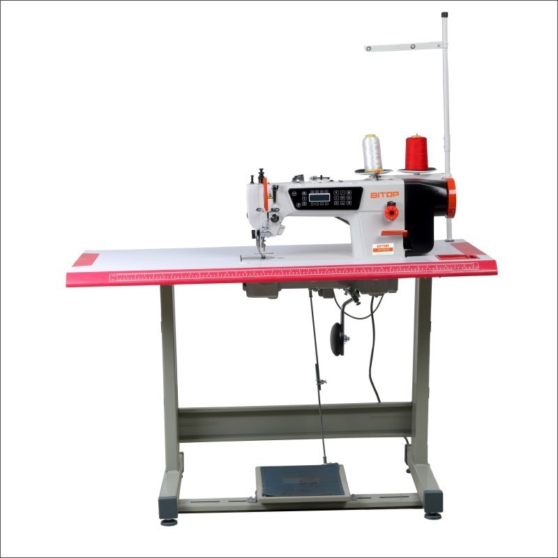 BT-0306 Direct drive walking foot  single needle doublecompound feed computerized leather heavy duty lockstitch  sewing machines