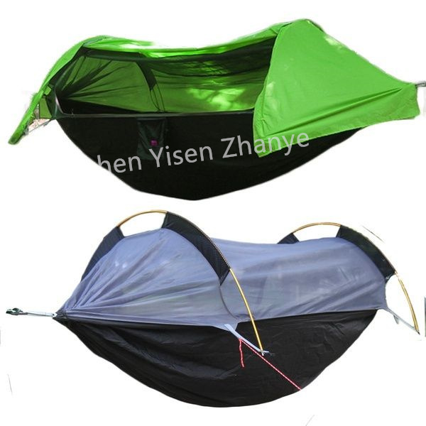 New Customisable Outdoor Mosquito Net Hammock for Camping| Wrinkle-resistant Quick-drying Polyester Hammock