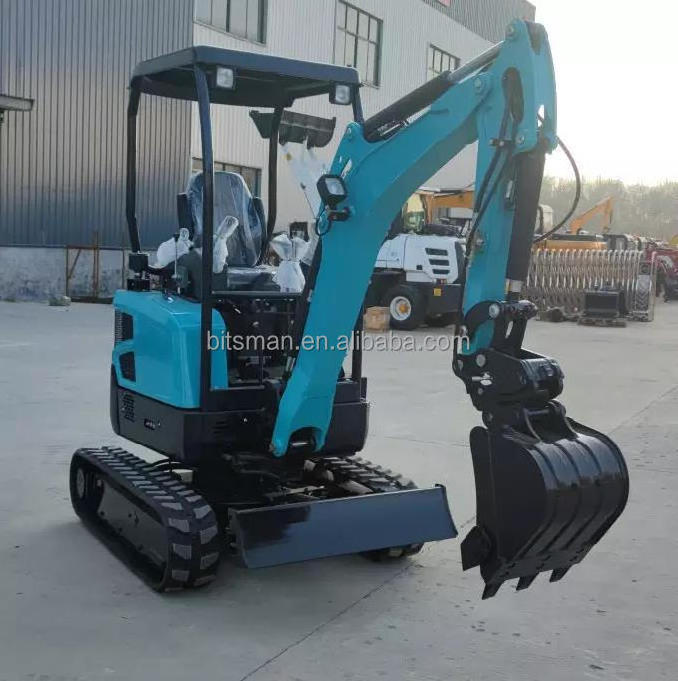 Trackhoe Crawler China cheap 2000 Kg 2ton micro track hoe crawler excavator ...
