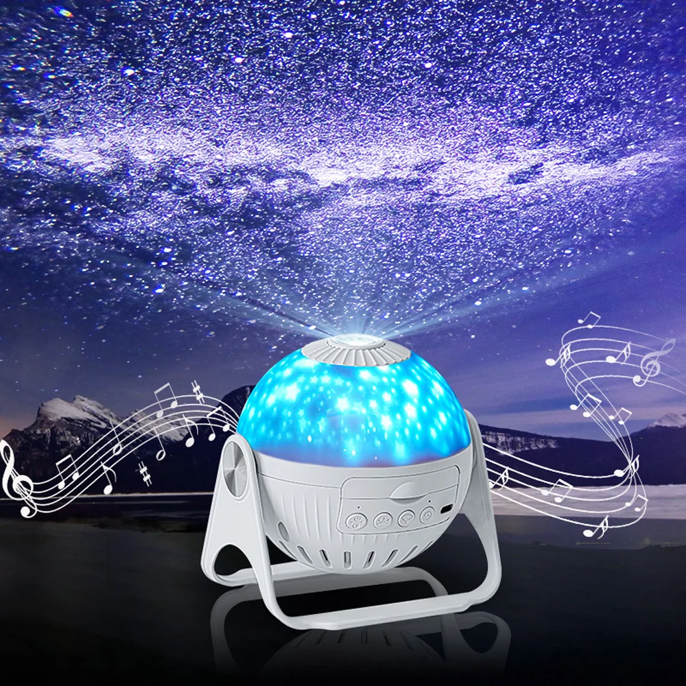 Planetarium Projector LED Night Light Nebula Moon Planet Aurora 360 Rotating Focus Galaxy Projector