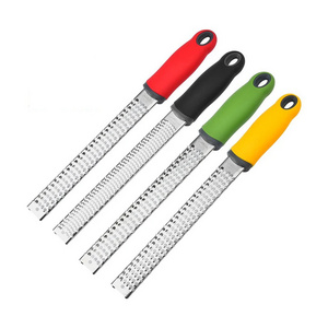 Kitchen Tool Stainless Steel Cheese Grater & Lemon Zester Lemon Lime Squeezer Citrus Press Manual Fruit Press Grater