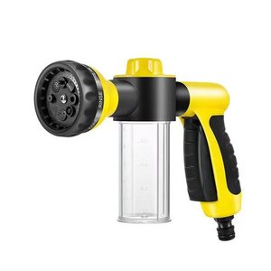 Pet Shower Nozzle Sprayer Hose dog shower Gun 3 Mode Adjustable Pet Wash Cleaning bath Water Foam Soap Sprayer dog clean tools