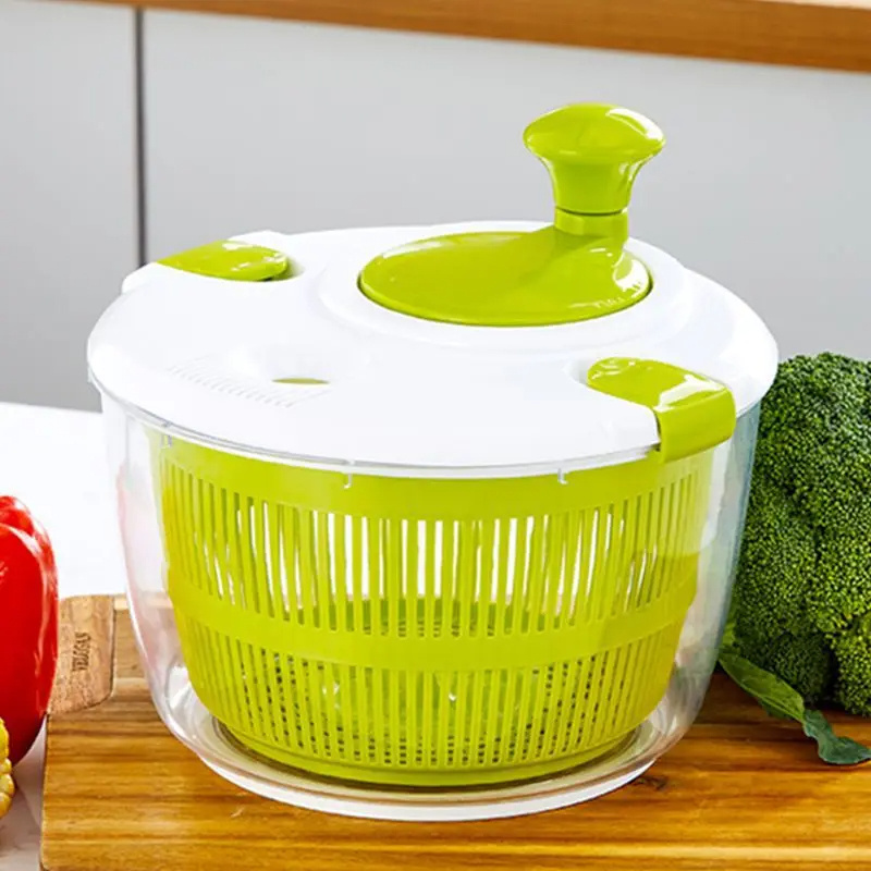 Kitchen Household Vegetable Fruit Food Dehydrator Quick Drying Multifunction Manual Vegetable Dehydrator Salad Spinner Dryer