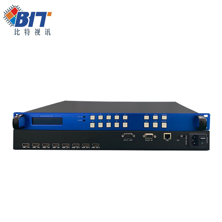 Wholesale Rs232 Ir Control Cat6 4K 2X2 2X3 3X3 4X4 Splitter Av Hdmi Matrix Switcher With Extender