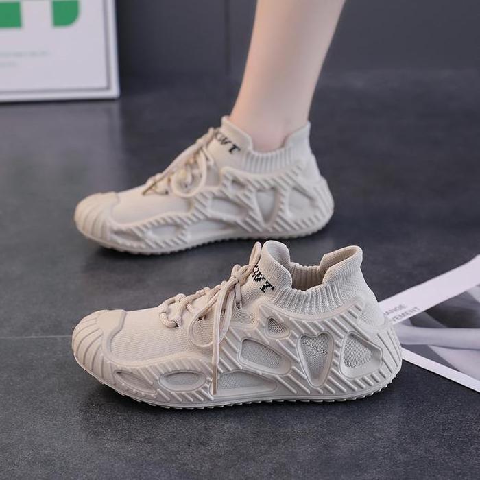 Women's Coconut Shoes 2023 Spring/Autumn Fitness Breathable Popular Octopus Volcanic Socks Athletic Shoes