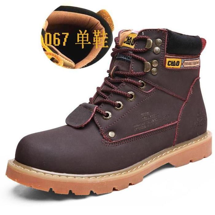 Stylish and comfortable outdoor plus-size Martin boots for men British Style Snow Boots