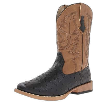 Rubber Sole Men's Cowboy Classic Boot Western