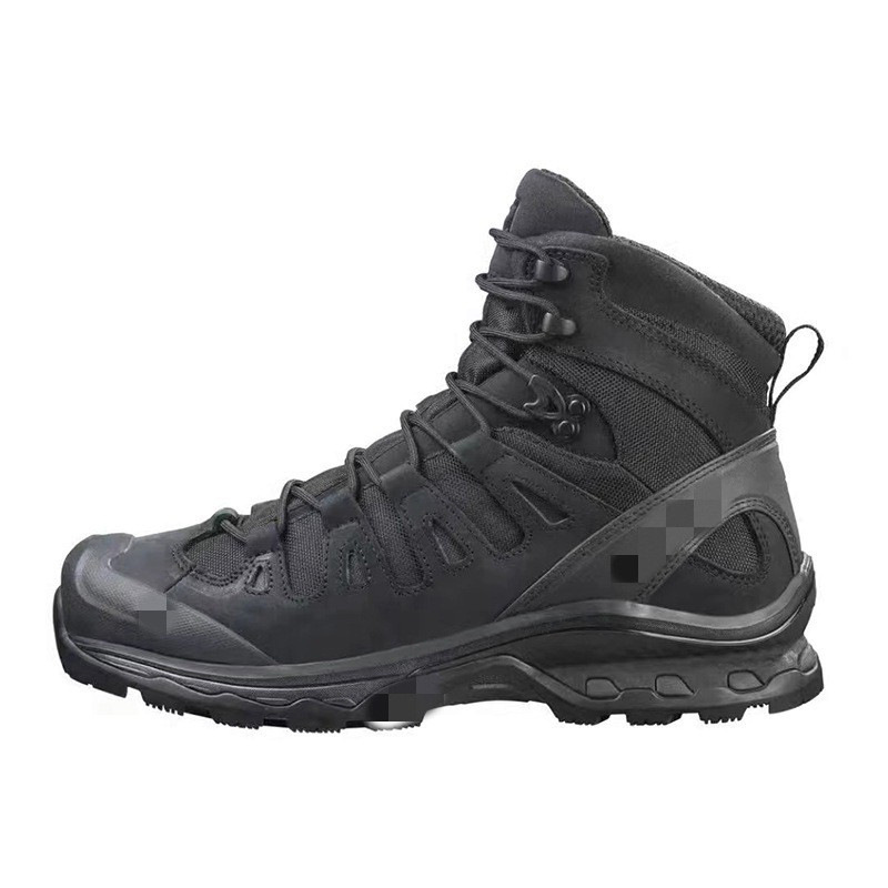 Safety Waterproof Outdoor Non Slip Sole Black Boots Genuine Tactical boots For men