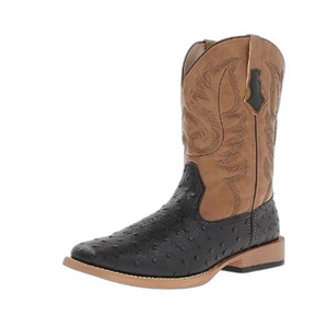 Rubber Sole Men's Cowboy Classic Boot Western