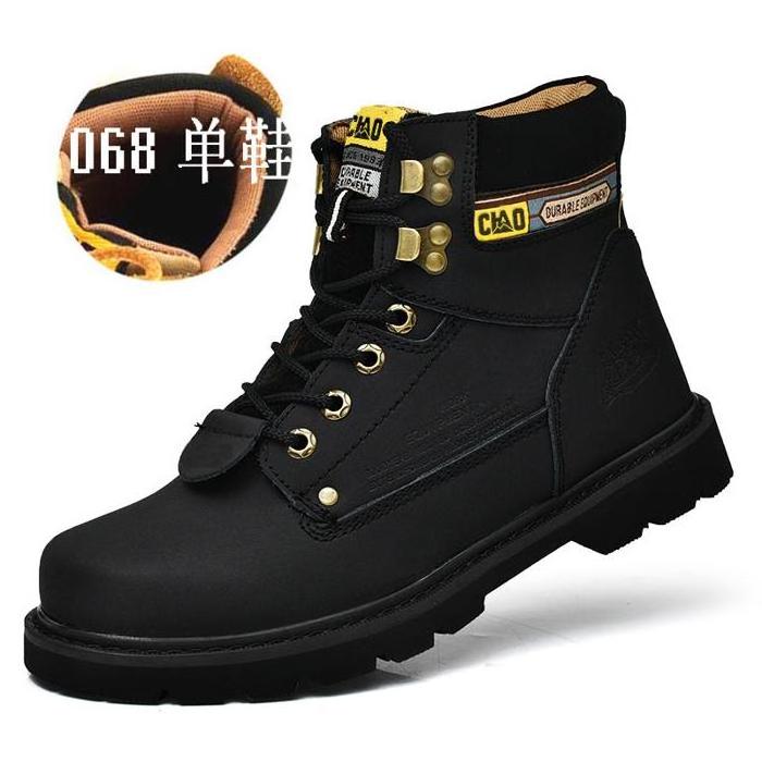 Stylish and comfortable outdoor plus-size Martin boots for men British Style Snow Boots