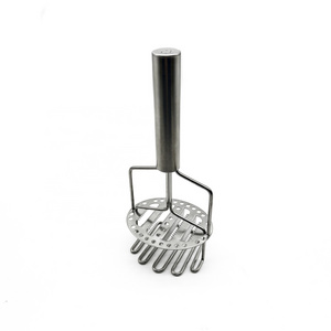 Stainless Steel Dual-Press Potato Masher and Ricer