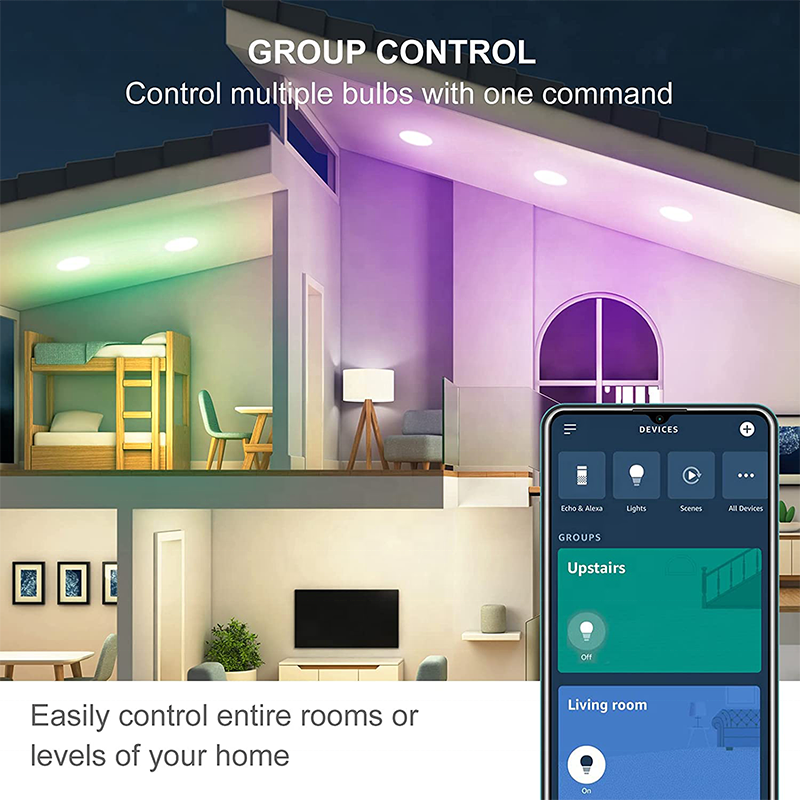 Dimmable LED Bulb PAR20/5W PAR30/11W PAR38/13W Home Smart Life Smart APP Voice Control LED Bulb