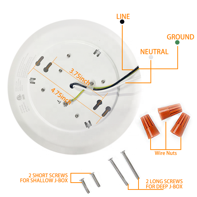 Dimmable LED Down Light Super Energy Saving 15W 6/7.5inch Down Lamp Recessed Integrated Disk Light