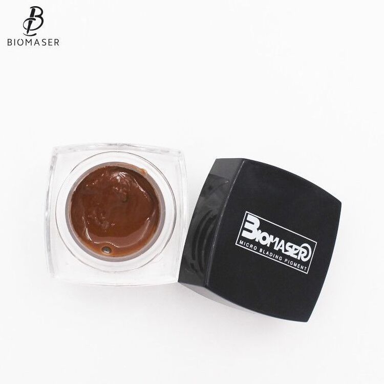 5ML Square Bottle Biomaser 3D Eyebrow Microblading Pigment Permanent Make Up Tattoo Ink Colors