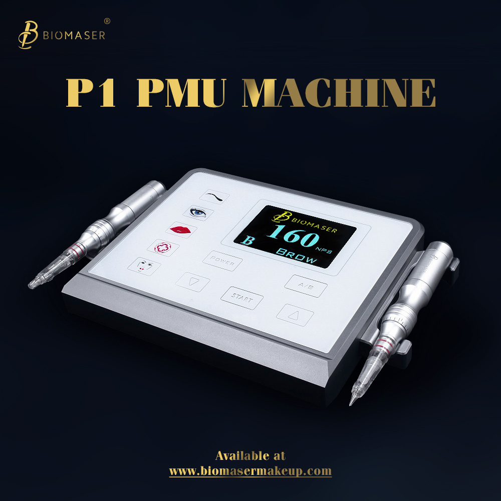 Biomaser High Quality Digital Permanent Makeup Tattoo Machine Professional Scalp Micropigmentation Machine