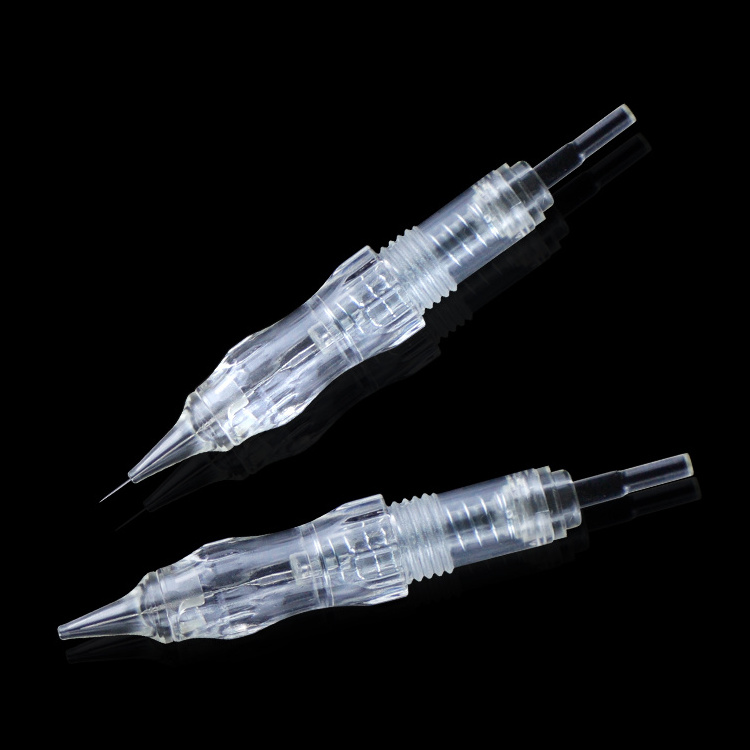 Popular BMX Screw Cartridge Needle Biomaser permanent makeup Machine Manufacturer 10pcs Permanent Makeup Needle Cartridge Tattoo