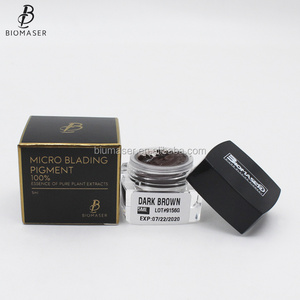 Top Sale Dark Brown Biomaser Eyebrow Microblading Pigment Professional Eyebrow Permanent Makeup Pigment