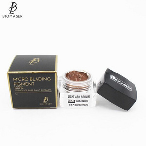 5ML Square Bottle Biomaser 3D Eyebrow Microblading Pigment Permanent Make Up Tattoo Ink Colors