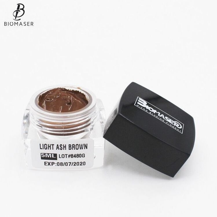 5ML Square Bottle Biomaser 3D Eyebrow Microblading Pigment Permanent Make Up Tattoo Ink Colors