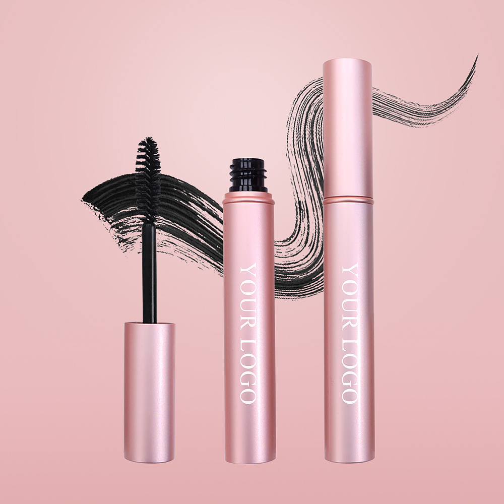 Wholesale Organic Vegan Cruelty Free Private Label Rose Gold Mascara Waterproof Long Lasting High Volume Mascara