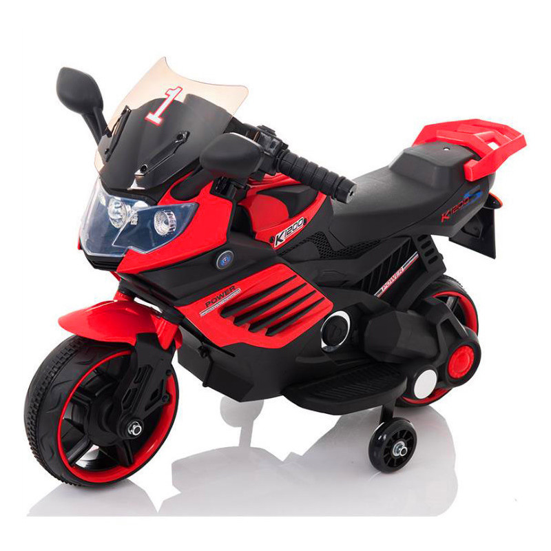 Baby Battery Powered Kids Electric Ride On Toy Car/musical kids electric motorcycle with Auxiliary wheel/6V electric kids car