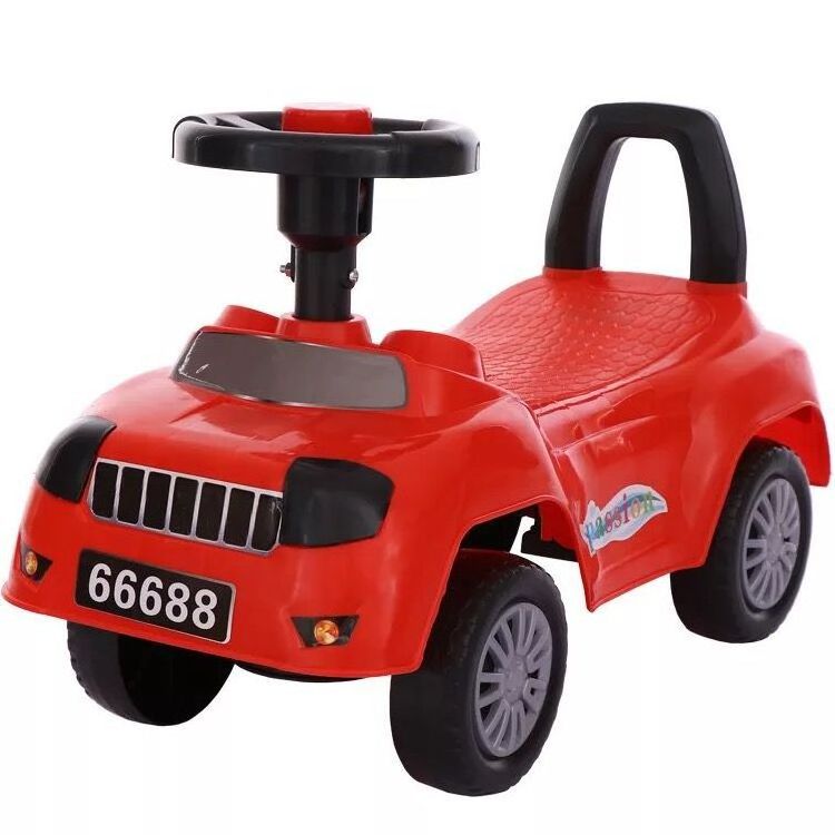 Wholesale Cheap Slide Car/Plastic Toddler Toy Kids Ride On Car With Hand Putter Portable Kids Riding Car/Children Sliding car