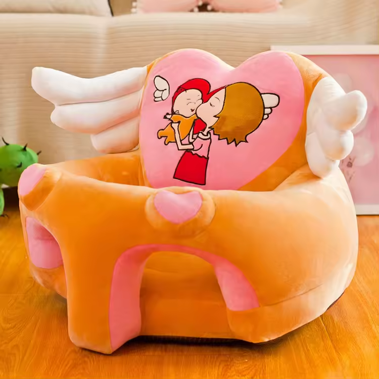 Lounge sofa kids flip out sofa Baby Support Seat  Sitting Plush Animal Chair  Toy Animal Baby Plush Sofa Chair