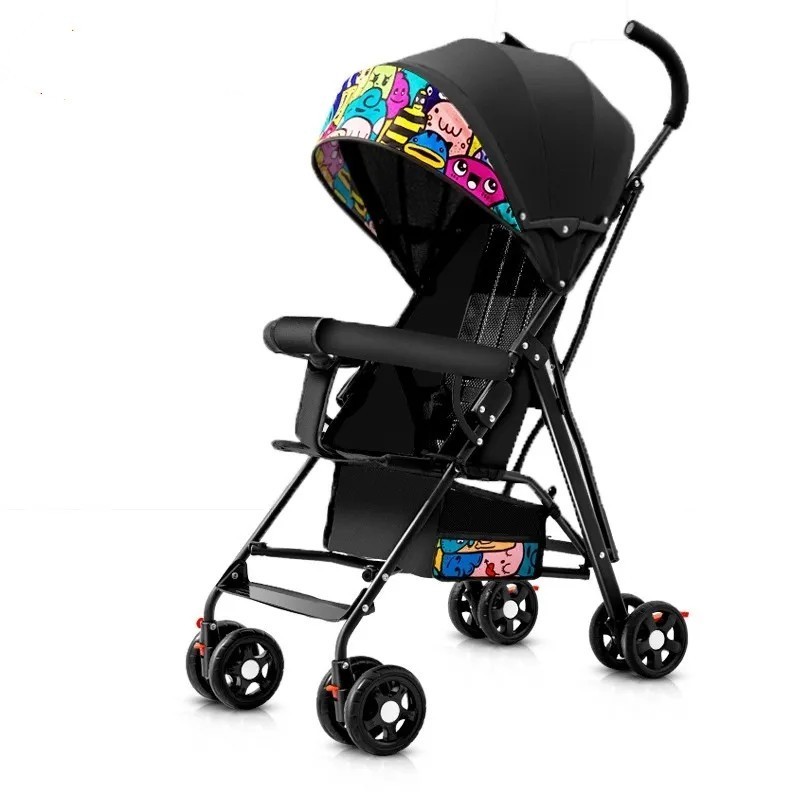 Baby Bugy Luxury Baby Stroller Steel Stainless Frame Logo Packing Wheels EN1888 Baby Strollers OEM Customized 3 in