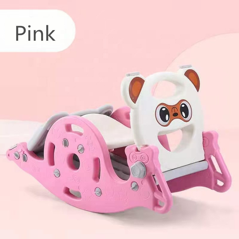 3 in 1 multi function plastic rocking horse for kids baby 2 to 4 years old baby swing car/Baby Swing Ride On Toys with slide